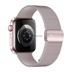   FORCELL F-DESIGN FA14 curea magnetică din oțel inoxidabil APPLE Watch 38 / 40 / 41 mm roz
