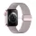 FORCELL F-DESIGN FA14 curea magnetică din oțel inoxidabil APPLE Watch 38 / 40 / 41 mm roz