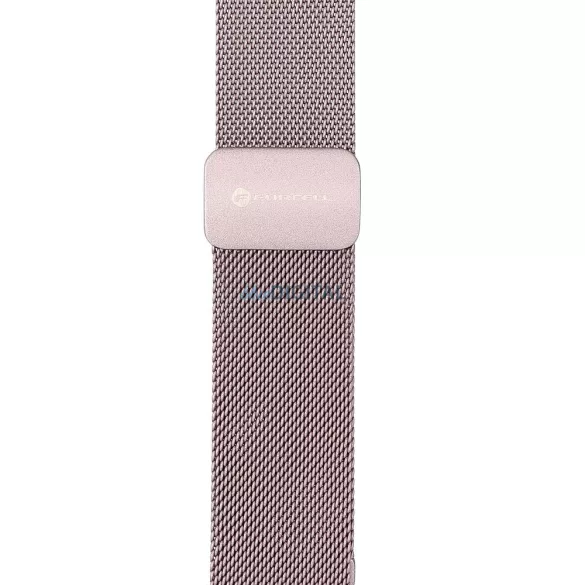 FORCELL F-DESIGN FA14 curea magnetică din oțel inoxidabil APPLE Watch 38 / 40 / 41 mm roz