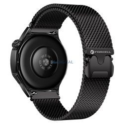   FORCELL F-DESIGN FS10 curea din oțel SAMSUNG Watch 20 mm negru