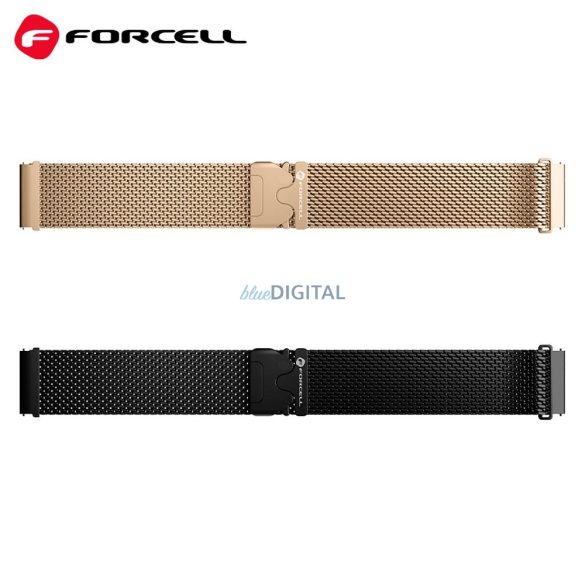 FORCELL F-DESIGN FS10 curea de oțel SAMSUNG Watch 20 mm aur