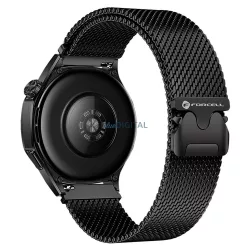   FORCELL F-DESIGN FS10 curea din oțel SAMSUNG Watch 22 mm negru