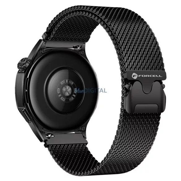 FORCELL F-DESIGN FS10 curea din oțel SAMSUNG Watch 22 mm negru