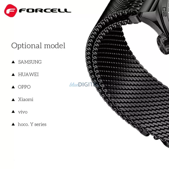 FORCELL F-DESIGN FS10 curea de oțel SAMSUNG Watch 22 mm aur