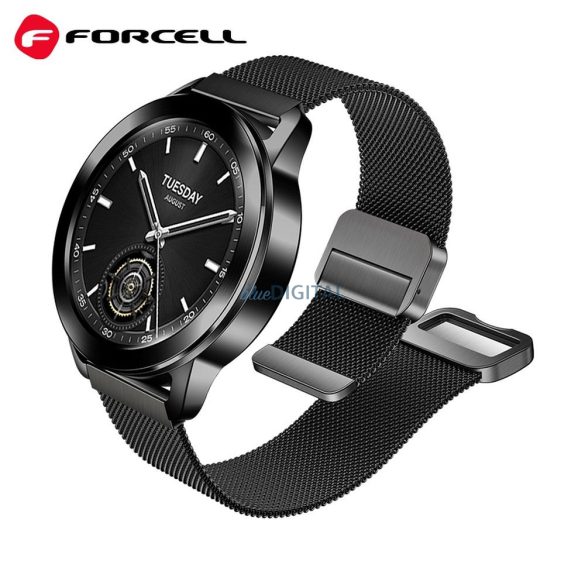 FORCELL F-DESIGN FS11 curea magnetică din oțel SAMSUNG Watch 20 mm negru