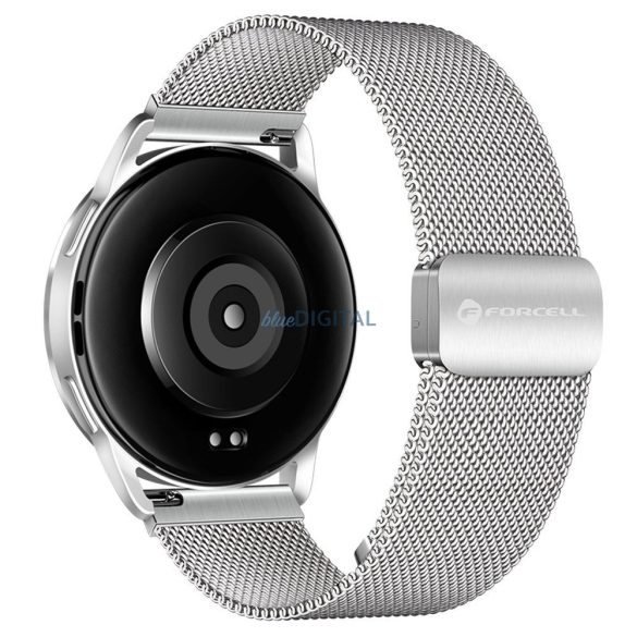 FORCELL F-DESIGN FS11 brățară magnetică din oțel SAMSUNG Watch 20 mm argintiu