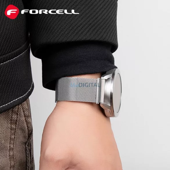 FORCELL F-DESIGN FS11 curea magnetică din oțel SAMSUNG Watch 22 mm negru