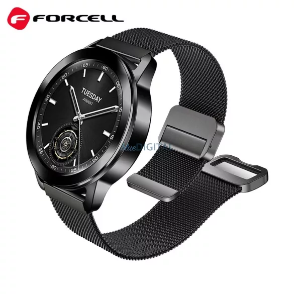 FORCELL F-DESIGN FS11 curea magnetică din oțel SAMSUNG Watch 22 mm negru