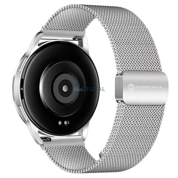 FORCELL F-DESIGN FS11 curea magnetică din oțel SAMSUNG Watch 22 mm argintiu