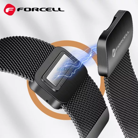 FORCELL F-DESIGN FS11 curea magnetică din oțel SAMSUNG Watch 22 mm argintiu