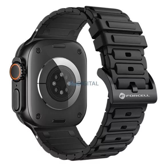 FORCELL F-DESIGN FA06 curea silicon APPLE Watch 38 / 40 / 41 mm negru
