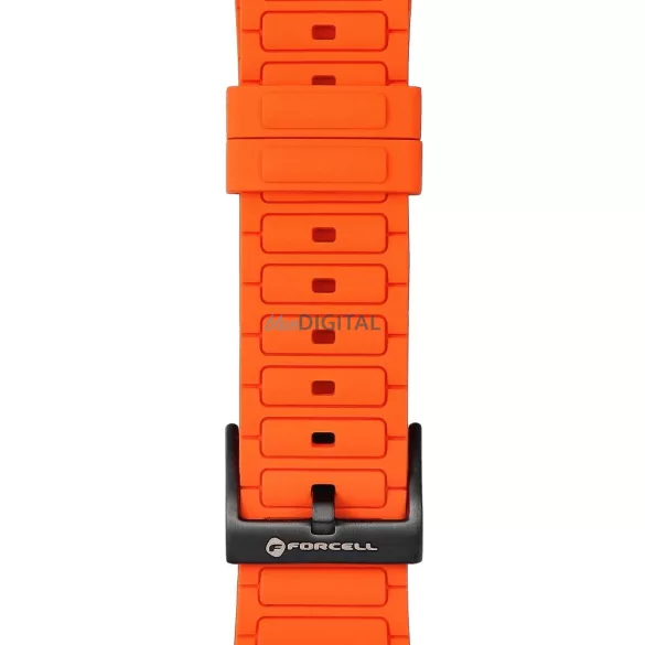 FORCELL F-DESIGN FA06 curea de silicon APPLE Watch 38 / 40 / 41 mm în portocaliu