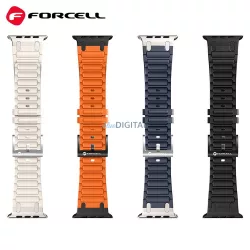   FORCELL F-DESIGN FA06 curea silicon APPLE Watch 38 / 40 / 41 mm albastru