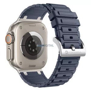 FORCELL F-DESIGN FA06 curea silicon APPLE Watch 38 / 40 / 41 mm albastru