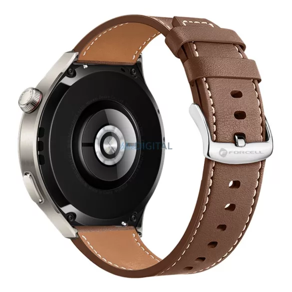 FORCELL F-DESIGN FS21 curea din piele ecologică SAMSUNG Watch 22 mm maro