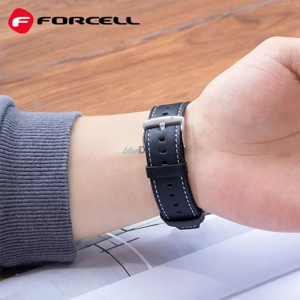 FORCELL F-DESIGN FS21 curea din piele ecologică SAMSUNG Watch 22 mm maro