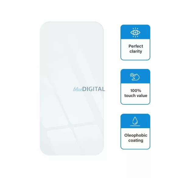 Sticlă temperată 5D cu finisaj negru Motorola Moto G35