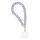 PANAMA Colier telefonic, pandantiv telefonic / lungime cordon 40cm (20cm în buclă) / încheietura mâinii - violet