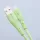 FORCELL F-ENERGY C343 USB-A - Lightning 2.4A 12W cablu siliconic 1 m verde