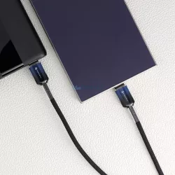   FORCELL F-ENERGY C354 cablu Type-C Type-C QC4.0 PD 3A 60W Gradient 1 m negru