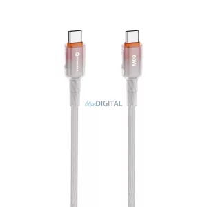 FORCELL F-ENERGY C354 tip C la tip C cablu QC4.0 PD 3A 60W Gradient 1 m alb