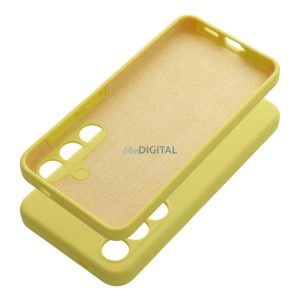 Carcasă SILICON 2mm Honor 200 Smart - galben lămâie