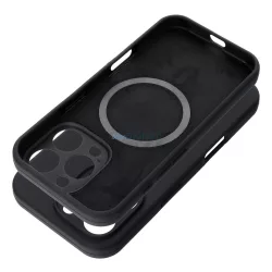   HUSĂ! - Carcasă SILICONE 2mm MagSafe compatibilă pentru iPhone 15 Pro - negru