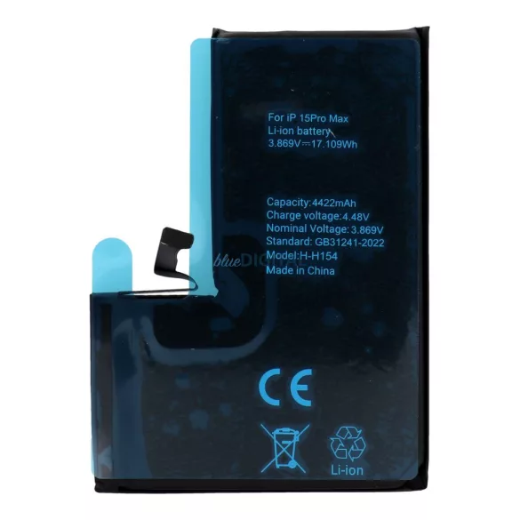 Baterie POLYMER BOX pentru IPHONE 15 Pro Max 4422 mAh