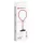 FORCELL F-DESIGN L8X36 lungime reglabilă (bucla max. 18 cm) roz alb
