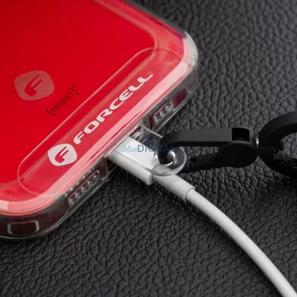 FORCELL F-DESIGN R10X40 lungime reglabilă (bucla max. 20 cm) roz alb