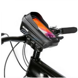   Geantă de călătorie WILDMAN pentru cadru de bicicletă cu fermoar 1L (4"-7") E12X negru