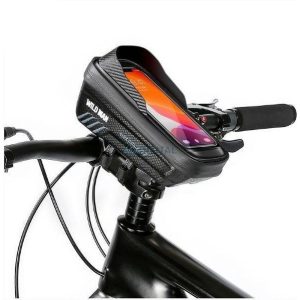 Geantă de călătorie WILDMAN pentru cadru de bicicletă cu fermoar 1L (4"-7") E12X negru