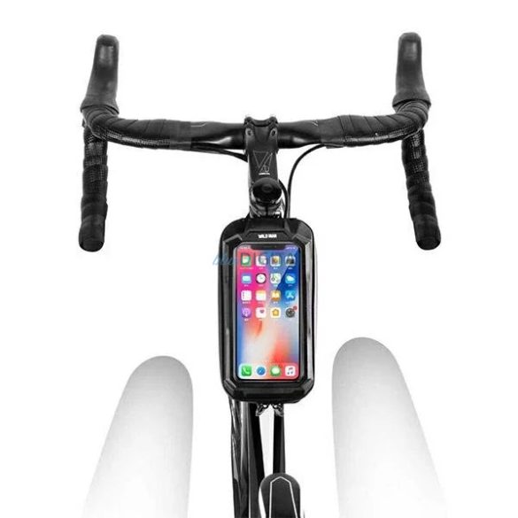 Geantă de călătorie WILDMAN pentru cadru de bicicletă cu fermoar 1L (4"-7") XS2 negru