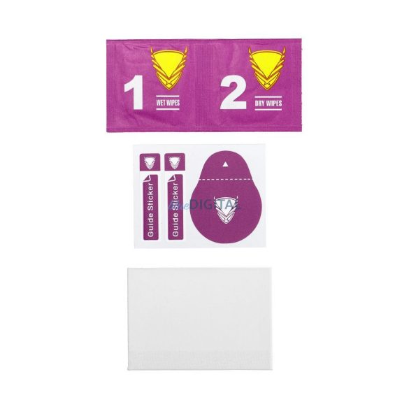 OG Premium Glass 6D sticlă temperată oleofobă cu margine neagră pentru iPhone Air