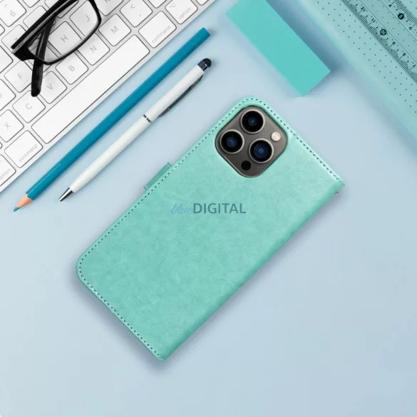 HUSĂ! - Huse pentru cărți MEZZO iPhone Air - albastru turcoaz "mandala"