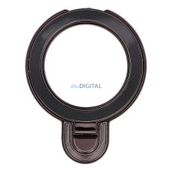 Suport telefonic CIRCLE - clip-on - negru