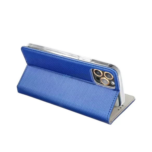 HUSĂ! - SMART CASE cărți Motorola Edge 60 Pro - albastru marin