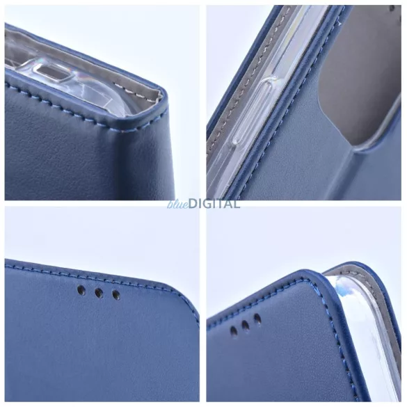 HUSĂ! - Cărți SMART MAGNETO Motorola Edge 60 - albastru marin