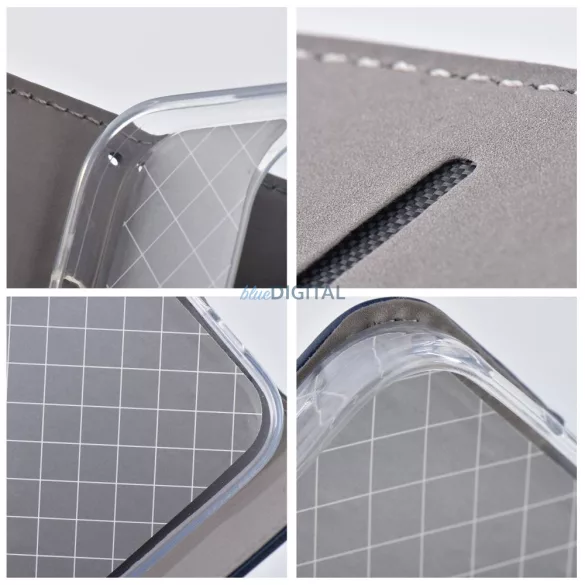 HUSĂ! - Cărți SMART MAGNETO Motorola Edge 60 - albastru marin