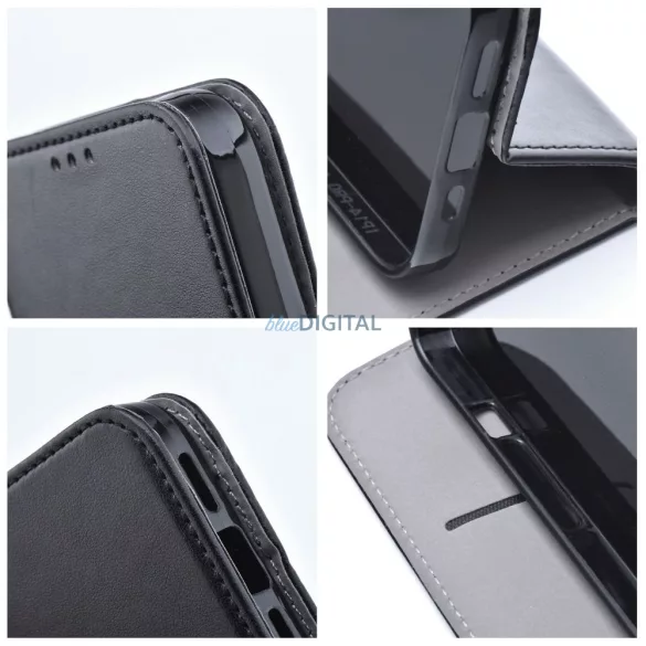 HUSĂ! - Carcasă de carte SMART MAGNETO Motorola Moto G86 - negru