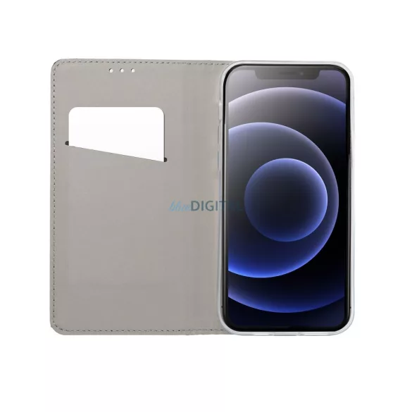 HUSĂ! - Carcasă de carte SMART CASE Motorola Moto G56 - negru