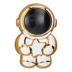 Suport pentru telefon ASTRONAUT - clip-on - alb