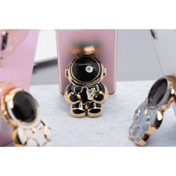 Suport telefon ASTRONAUT - clip-on - negru