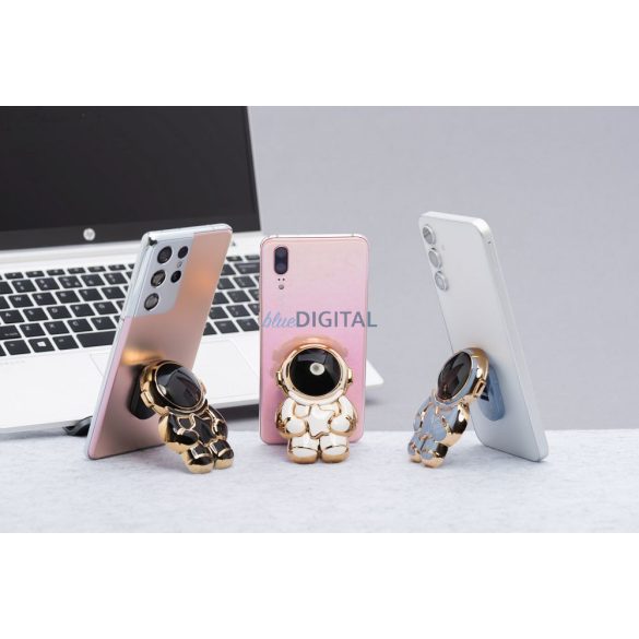 Suport telefon ASTRONAUT - clip-on - negru