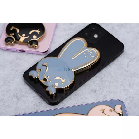 Suport telefon RABBIT - stick-on - albastru