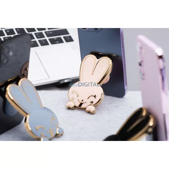 Suport telefon RABBIT - stick-on - albastru