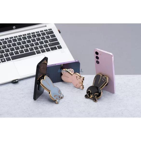 Suport telefon RABBIT - stick-on - albastru
