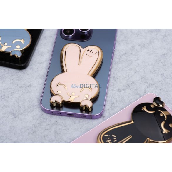 Suport telefon RABBIT - stick-on - roz