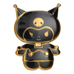 Suport pentru telefon DOLL - clip-on - czarny