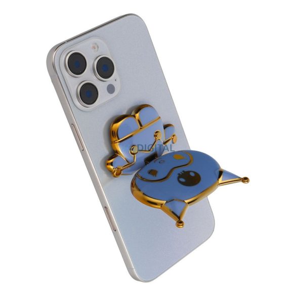 Suport telefon DOLL - stick-on - albastru